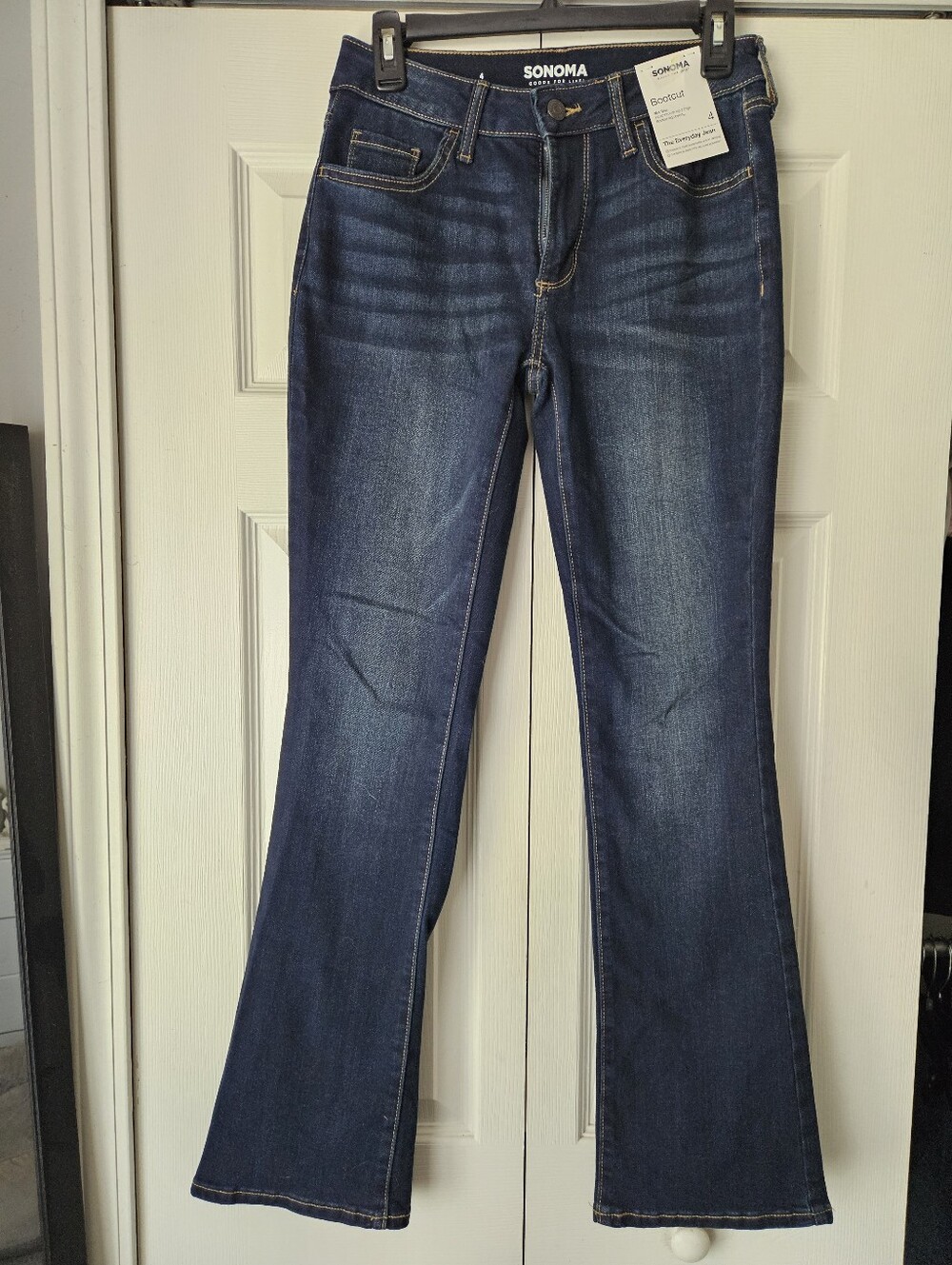 SONOMA Indigo Bootcut Jeans - Dark Blue Wash